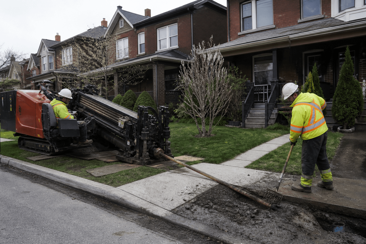 Trenchless Water Line Replacement